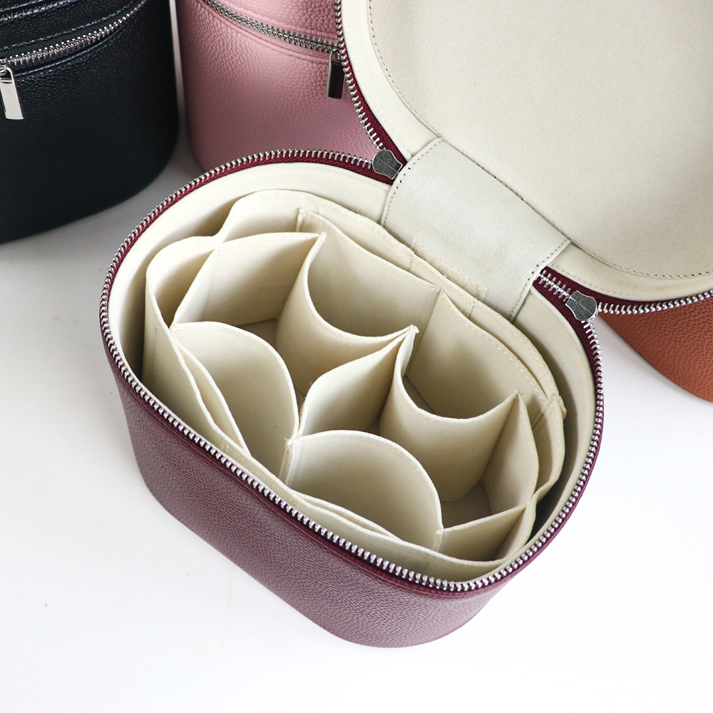 Large-capacity PU leather cosm - Luxury Skincare Organizer recension och pris