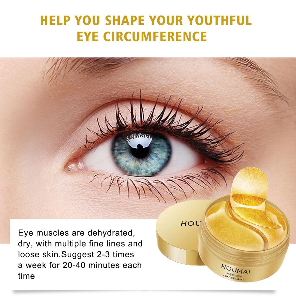 24K Gold Eye Mask 80g Hydratin - Luxury Skincare Treatments recension och pris