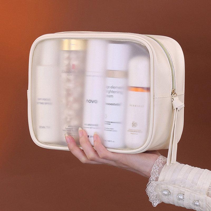PVC Matte Semi-Transparent Cos - Luxury Skincare Organizer recension och pris