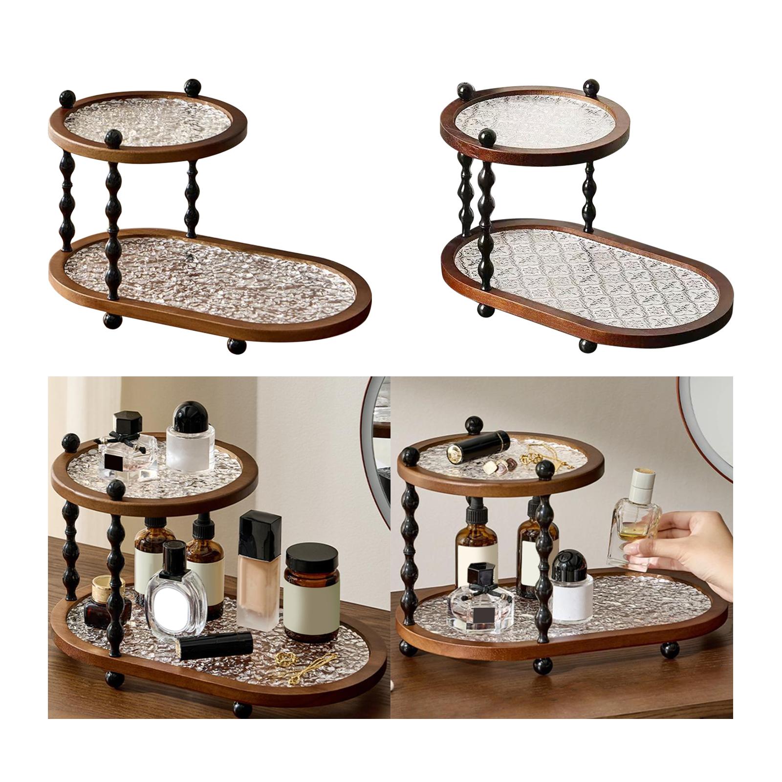 Standing Acrylic Makeup Organi - Luxury Skincare Accessories recension och pris