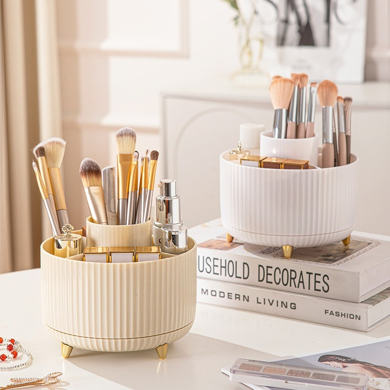 Light Luxury Gold Feet 360 °   - Luxury Skincare Organizer recension och pris