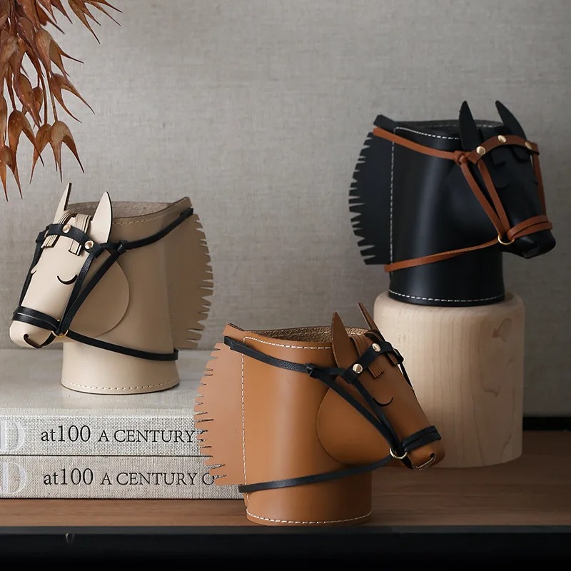 Luxury Leather Horse-head Stor - Luxury Skincare Accessories recension och pris
