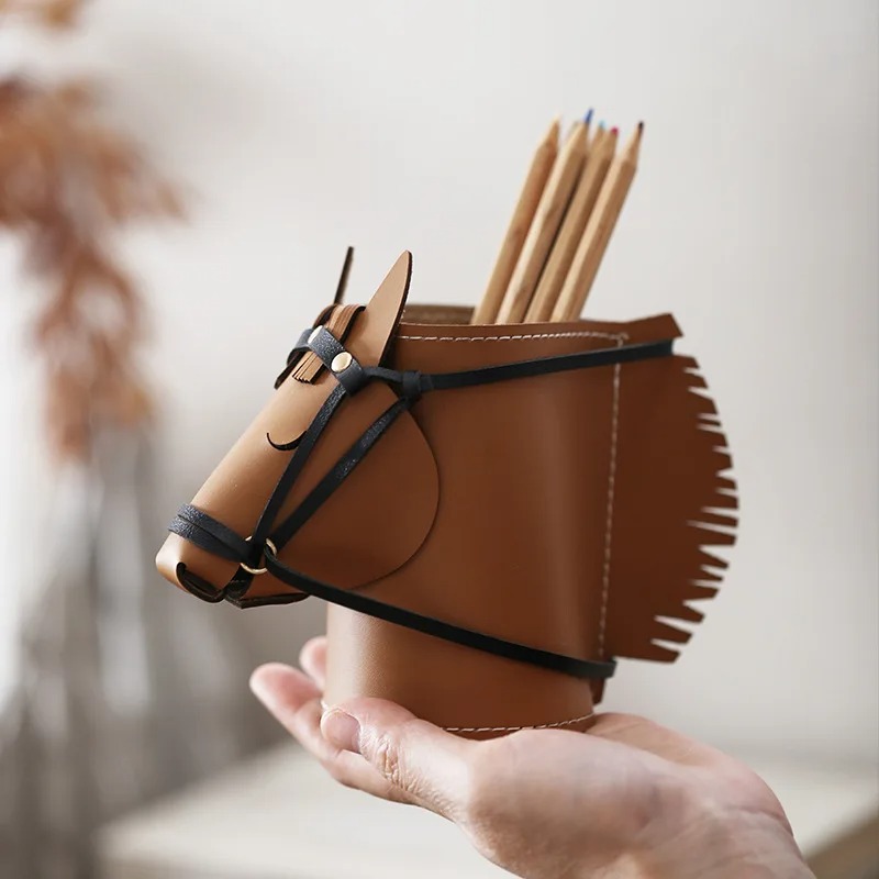 Luxury Leather Horse-head Stor - Luxury Skincare Accessories recension och pris