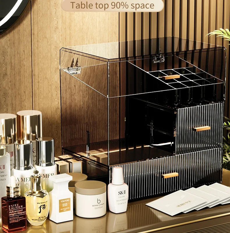 32x32x20cm Acrylic Luxury Cosm - Luxury Skincare Dupes recension och pris