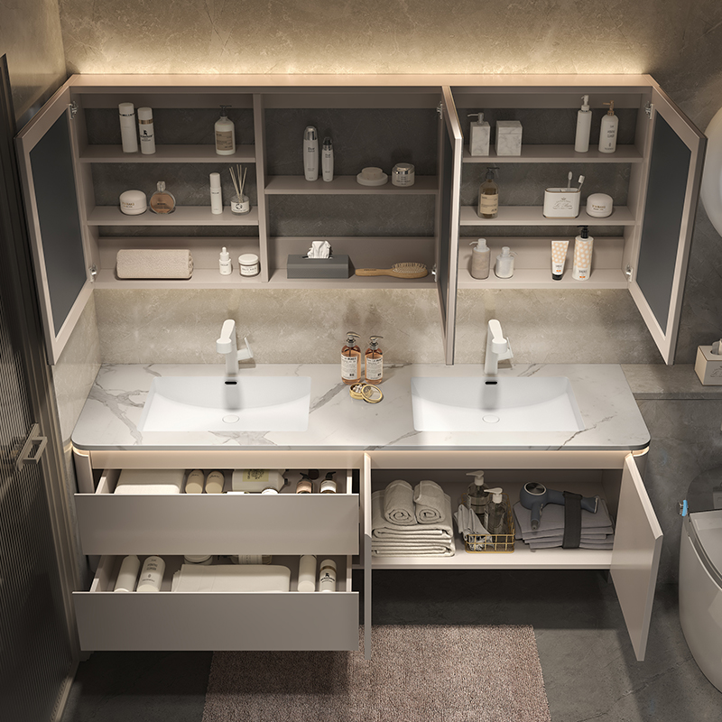 Light Luxury Modern Bathroom C - Luxury Skincare Accessories recension och pris