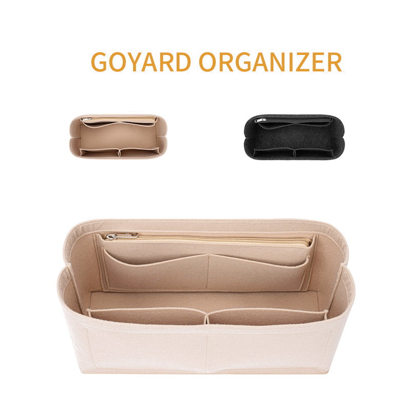 Felt Insert Bag Cosmetic Organ - Luxury Skincare Organizer recension och pris